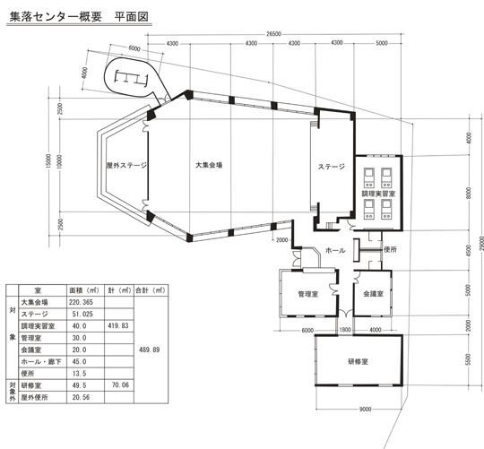 010098-集落センター平面図