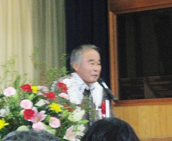 2013敬老会新垣村議会議長祝辞