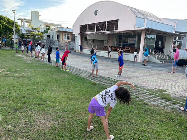夏休みラジオ体操